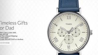 Get Your Dad a New Timepiece With 20% Off at Timex